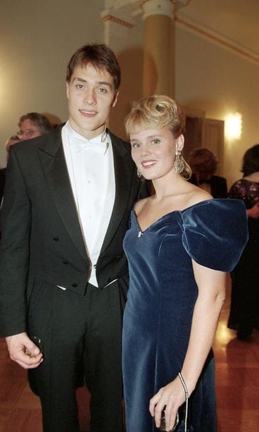 Teemu ja Sirpa Selänne 6.12.1994