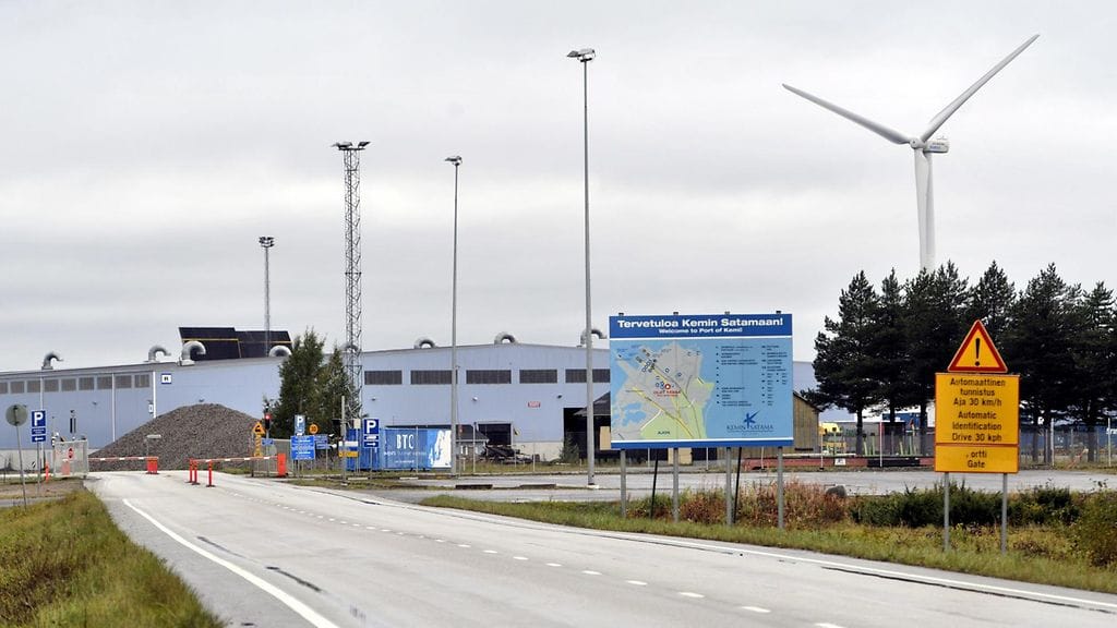 Kemin satama, 21. syyskuuta 2011.