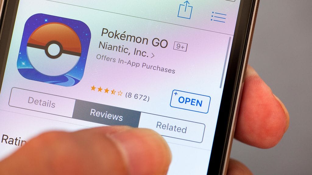 Pokémon Go -peli on noussut monissa tilastoissa kärkisijoille.