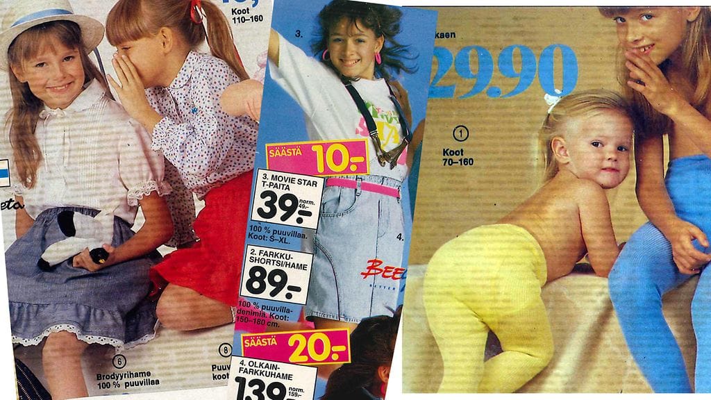 Heidi Ekholm-Talas Anttilan mainoskuvissa