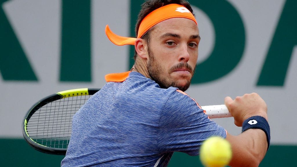 Marco Cecchinato (arkistokuva).