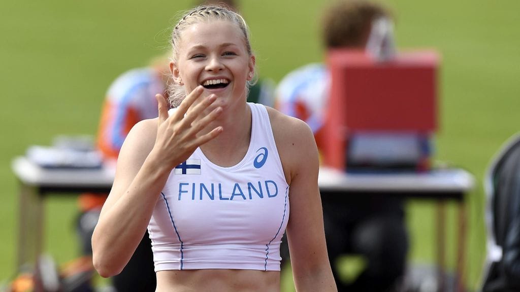 Wilma Murto ylitti talvella hallikisoissa 471. Nuorten MM-kisojen tulos 440 oikeutti kolmanteen tilaan.