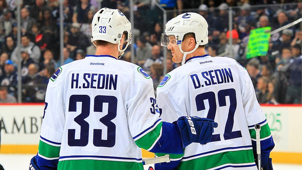 Daniel ja Henrik Sedin ovat kaksosia.