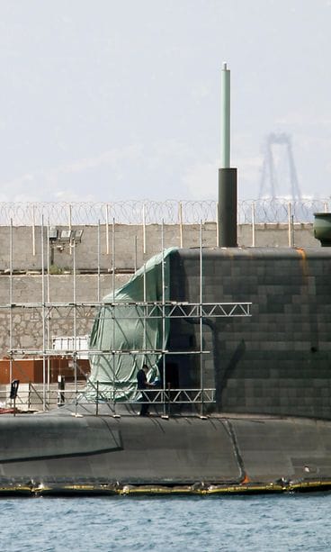 ydinsukellusveneonnettomuus gibraltar