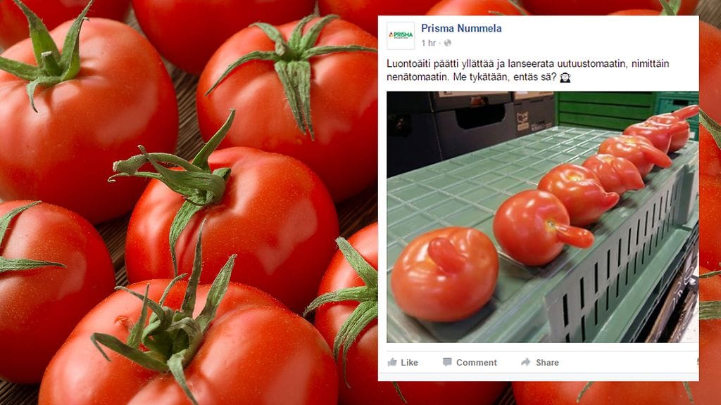 Nummelan Prisman hedelmä- ja vihannesosastolla tehtiin erikoislaatuinen löytö.