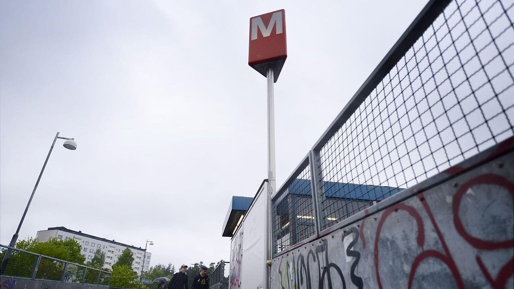 Kontulan metroasema Helsingissä 22. toukokuuta 2013.