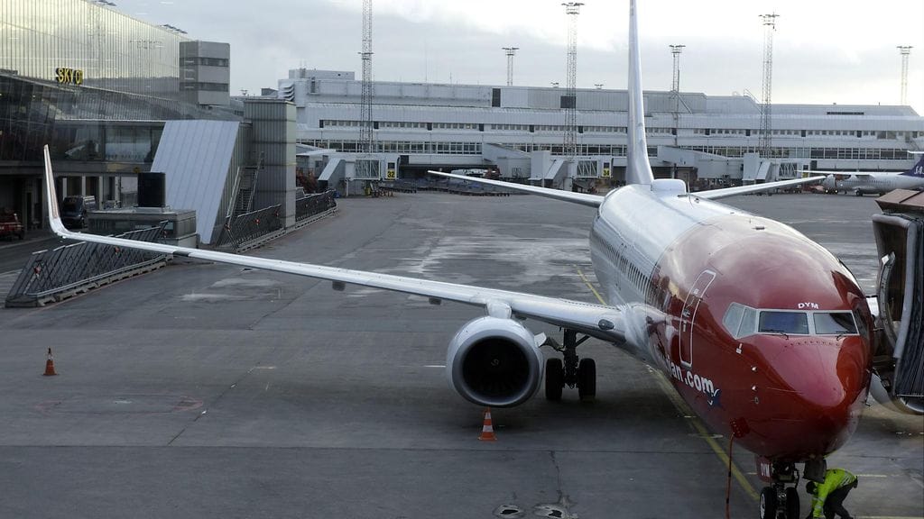 Arlandan kenttä Tukholmassa.