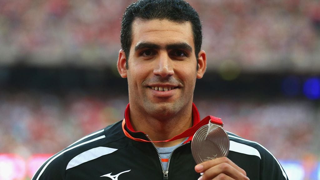 Ihab Abdelrahman saavutti MM-hopeaa Pekingissä viime kesänä.