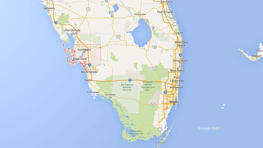 florida-kartta-leecounty