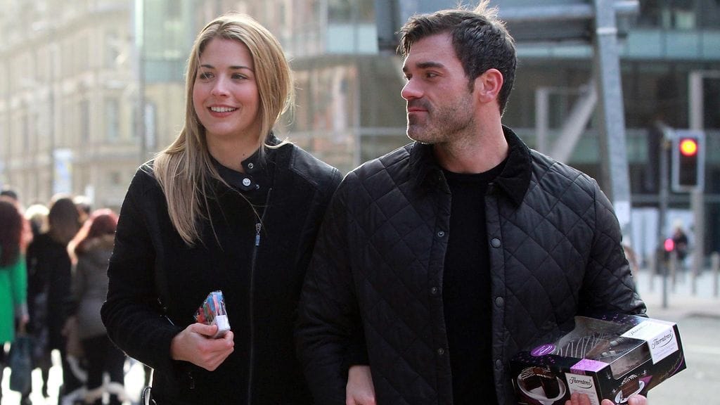 Gemma Atkinson ja Olly Foster vuonna 2015.