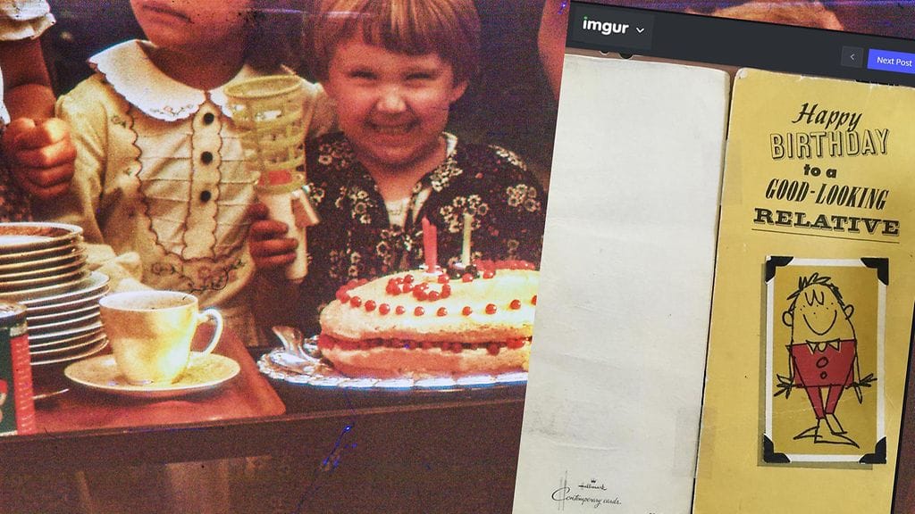 Vuodesta 1970 kahden osoitteen väliä kulkenut kortti on säilynyt hyvässä kunnossa.