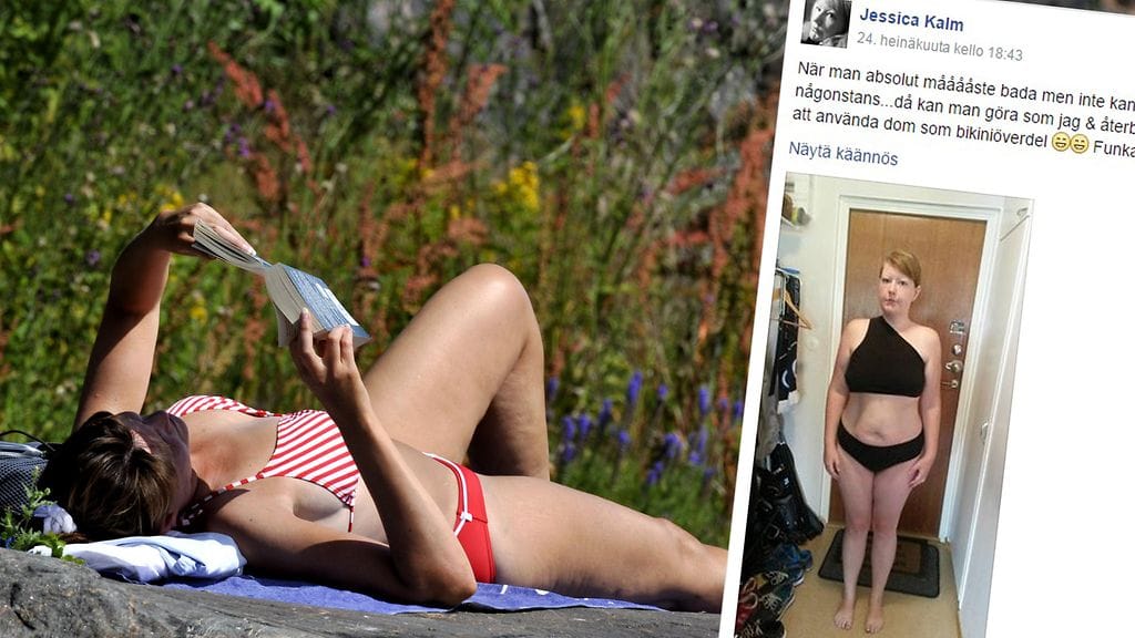 Kun oikei najattelee, uimapuku ja alusvaatteet eivät eroa kovinkaan paljoa toisistaan.