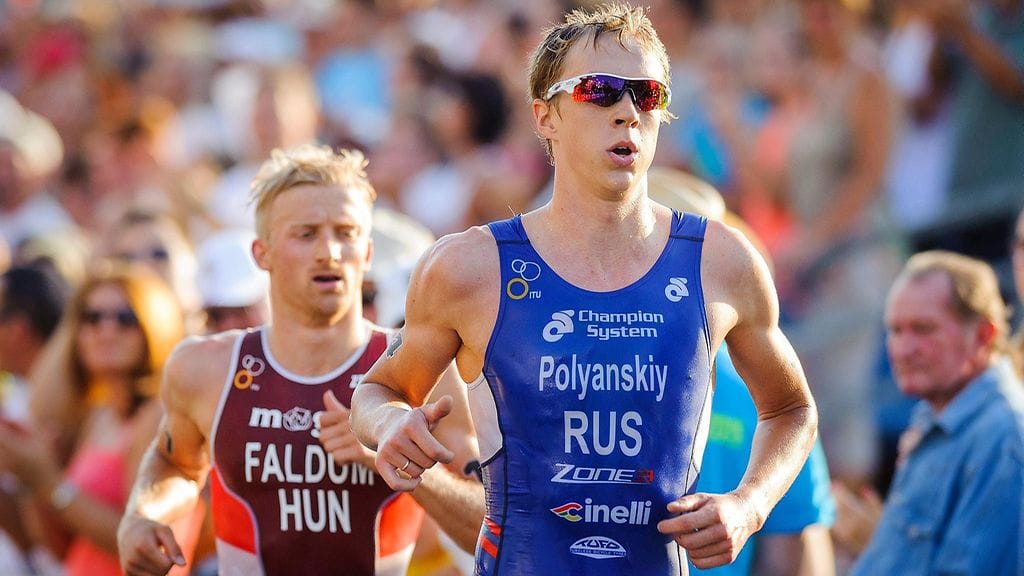 Venäläistriathlonisti Igor Poljanski