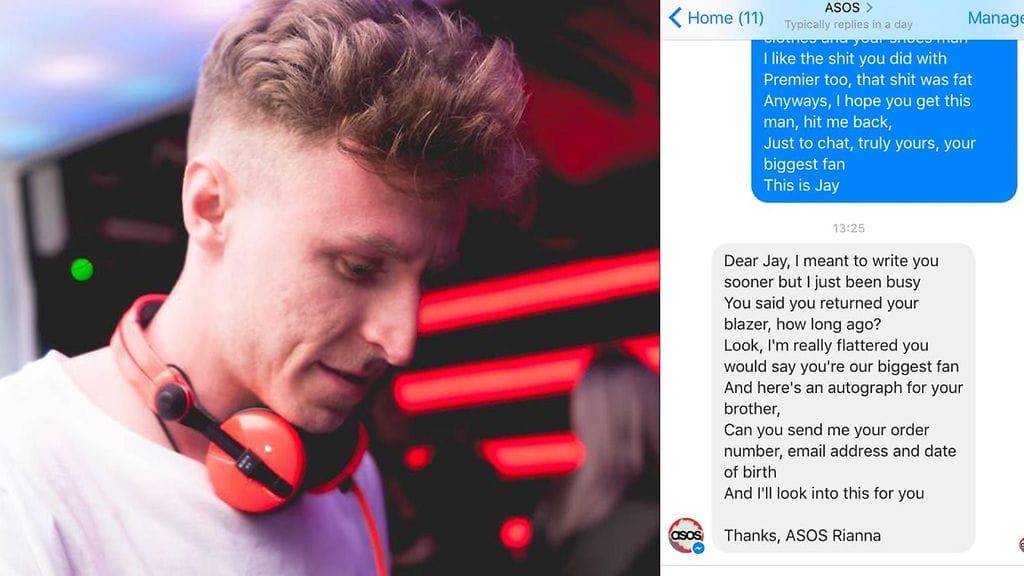 DJ Jay Whalley sai hauskan vastauksen palautteeseensa.