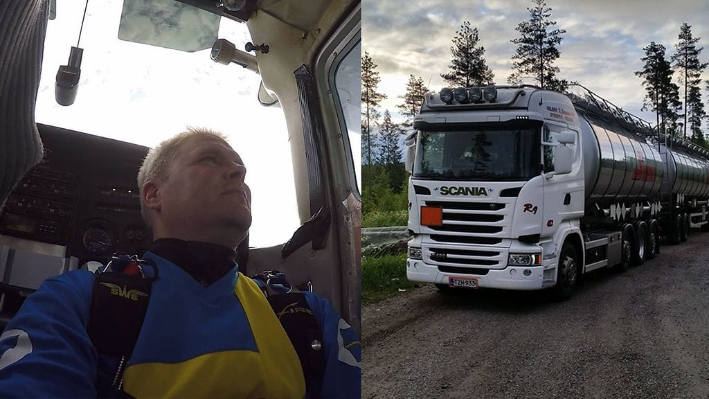 Mika Kuitunen onnistui pysäyttämään 22400 kiloisen yhdistelmäajoneuvon metrin päähän tielle hypänneestä tytöstä.