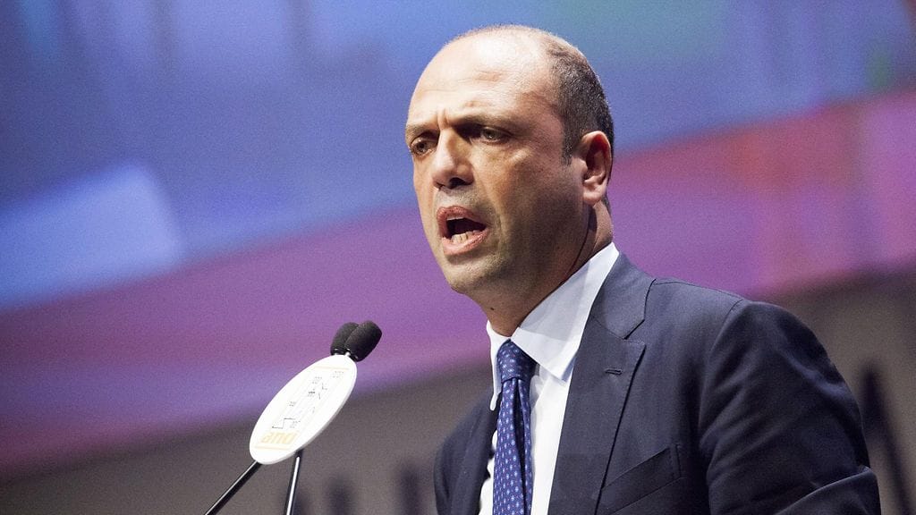 Italian sisäministeri Angelino Alfano.