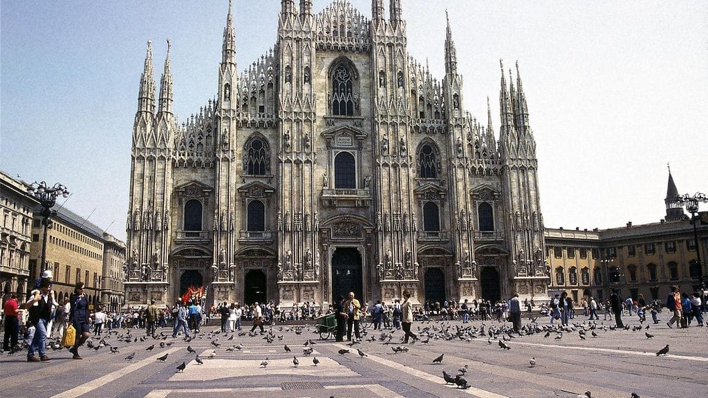 Milanon tuomiokirkko.