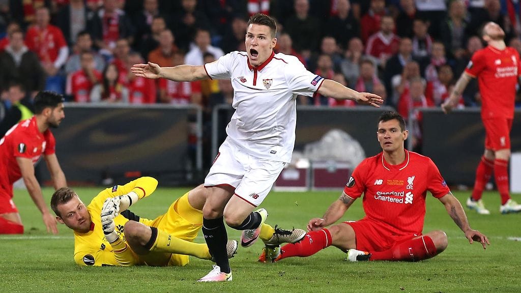 Kevin Gameiro osui Eurooppa-liigan finaalissa toukokuussa.