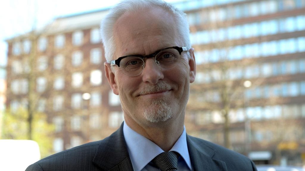 Europarlamentaarikko Petri Sarvamaa 14. toukokuuta 2012 Helsingissä.