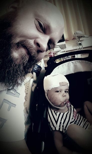 Järjestö julkaisi sivuillaan Hannu Karjalahden tyttären tarinan tällä kuvalla höystettynä.