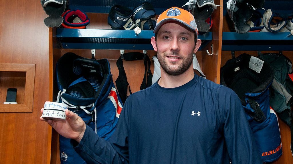 Sam Gagner kahdeksan pisteen illan jälkeen.