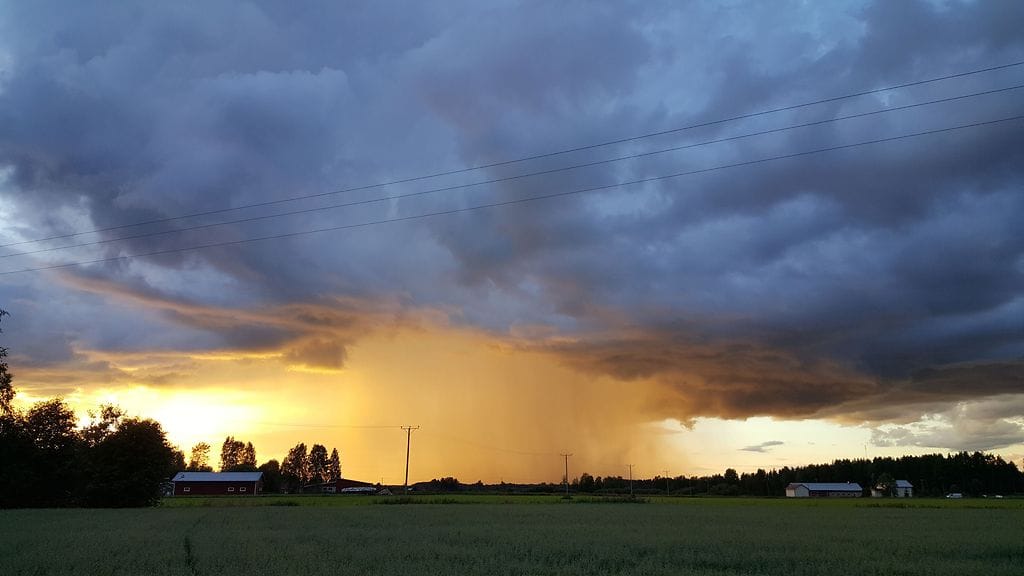 Kuvan ilmiö on Rintaniemen mukaan nähtävissä myös autoillessa.