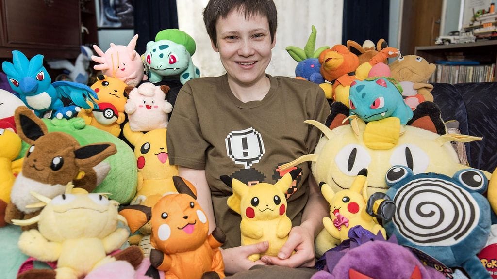 Courtney luonnollisesti pelaa myös hittipeli Pokémon Go’ta – mutta on vain tasolla 10!