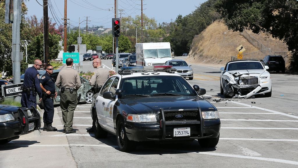 Kris Jenner ajoi kolarin Malibussa