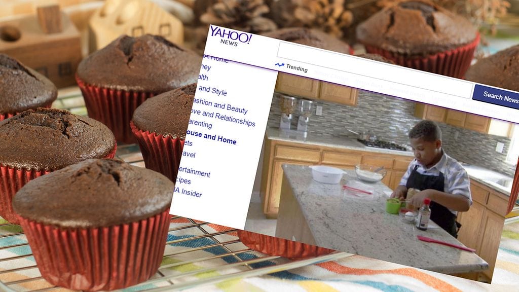 Jalen Bailey aloitti leipomisen kaksi vuotta sitten.