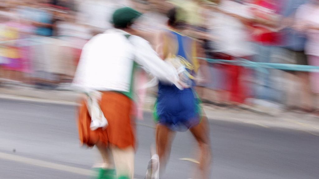 Vanderlei Cordeiro de Lima 2004 Ateena Cornelius Horan