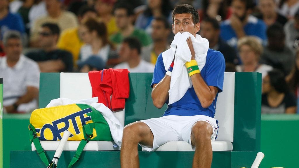 Novak Djokovic ei ollut uskoa silmiään.