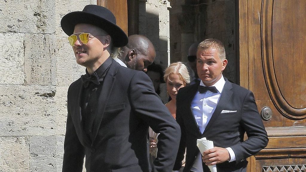 Räppäri VilleGalle oli yksi Kimin ja Mintun häävieraista.