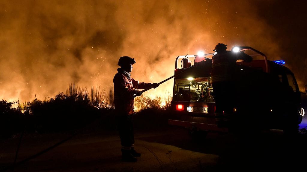 Portugal maastopalo metsäpalo (1)