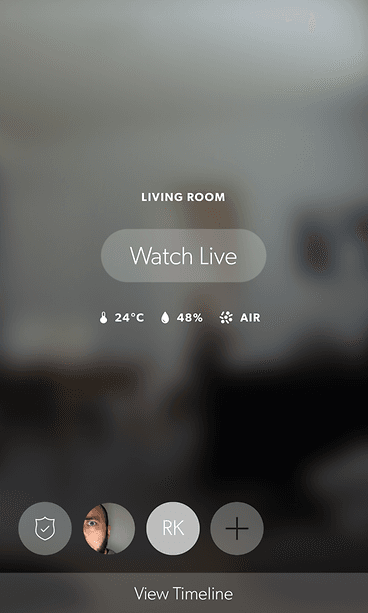 Canary käyttöliittymää