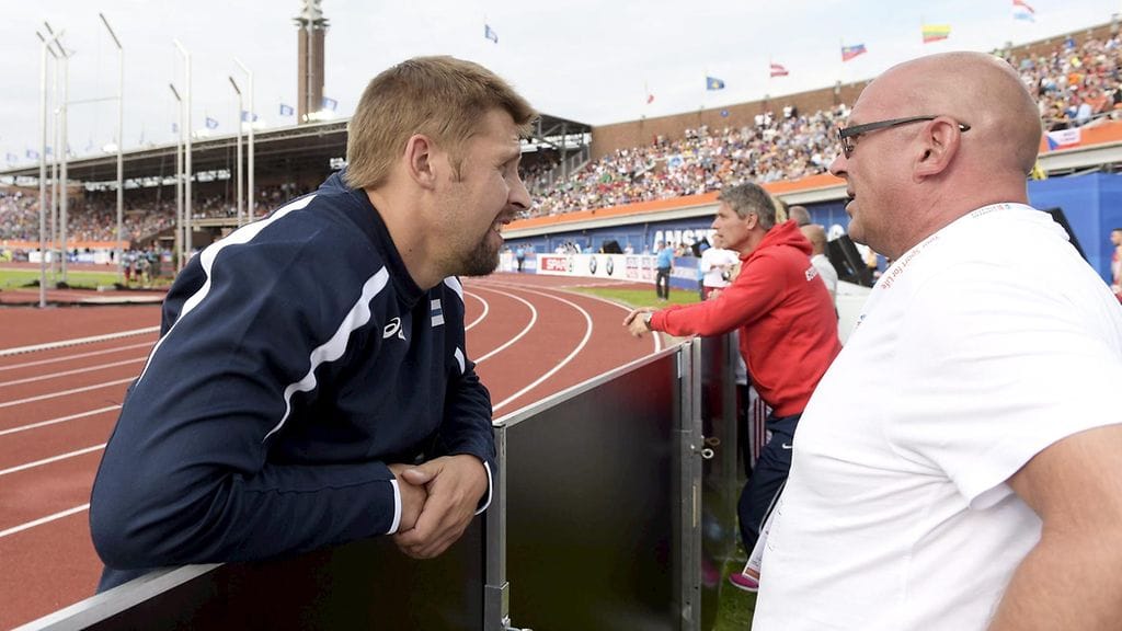 Antti Ruuskanen ja Jarmo Hirvonen