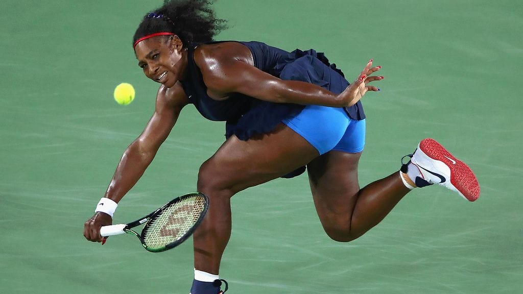 Serena Williamsin pelit Riossa ovat ohi.