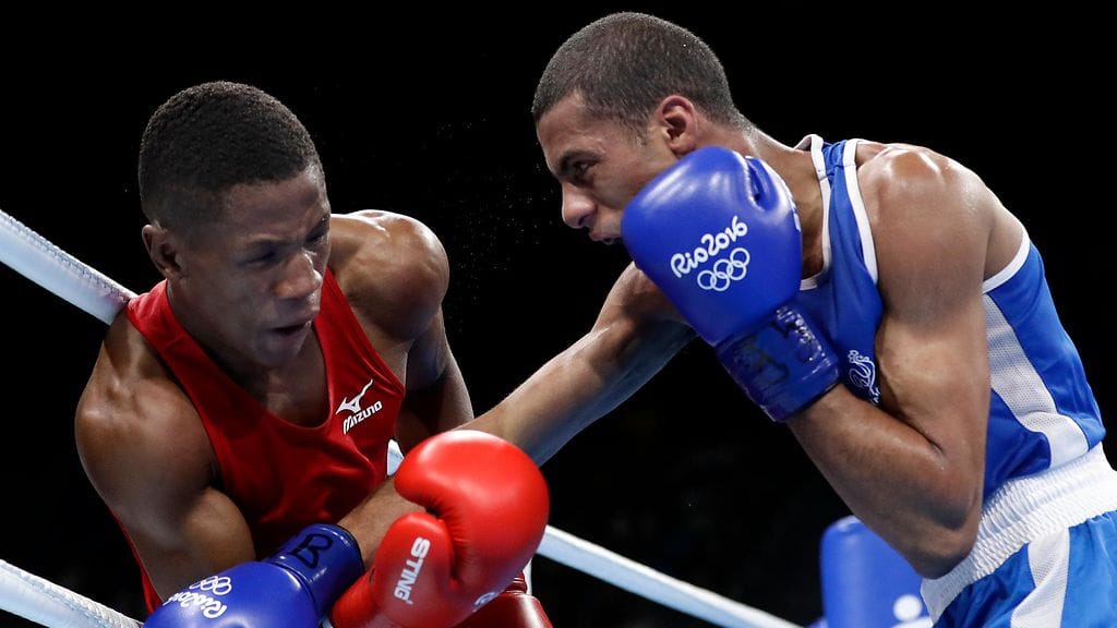 Jonas Junias Jonasin (vas.) olympiaurakka jäi lyhyeksi.