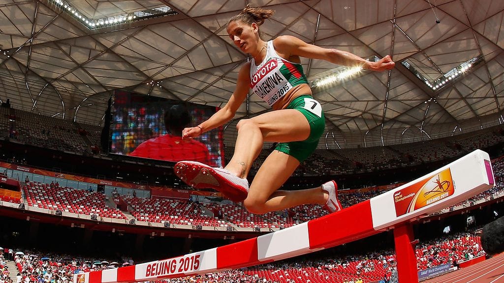 Silvia Danekova Pekingin MM-kisoissa viime kesänä.
