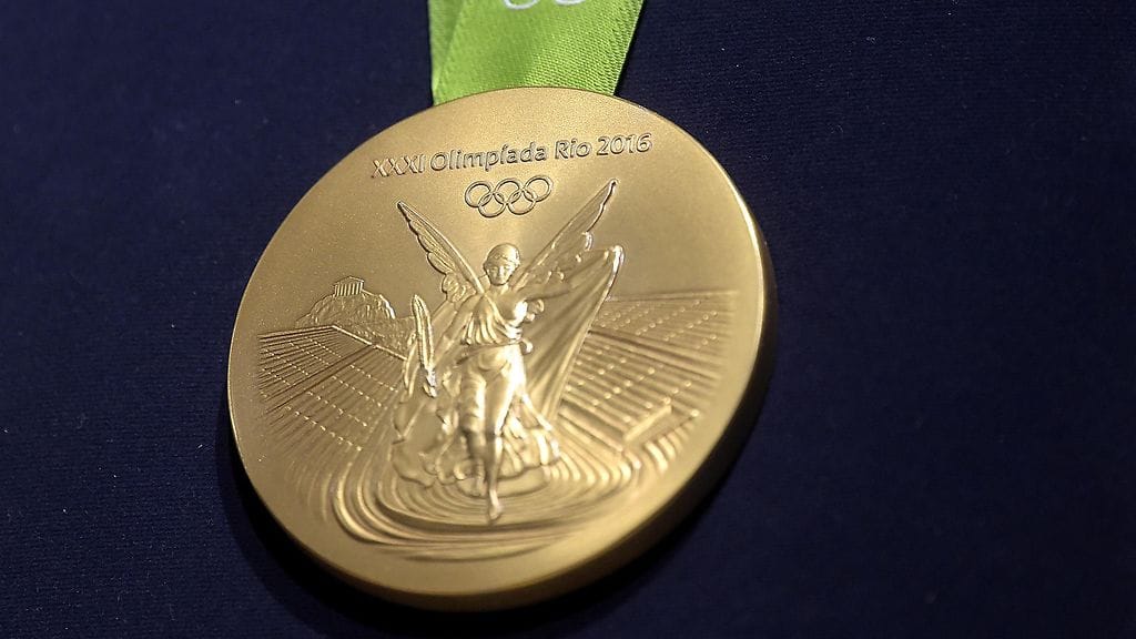 Rion olympialaisten kultamitali.