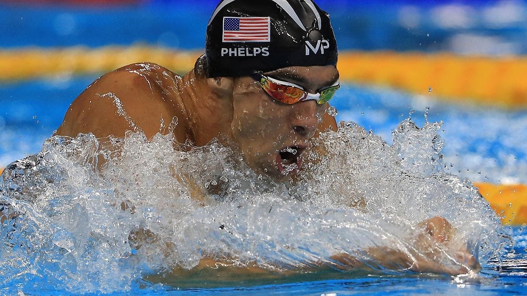 Michael Phelps on saavuttanut urallaan 26 olympiamitalia.