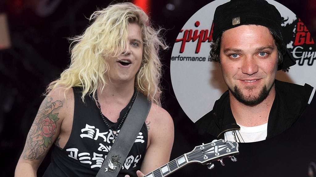 Archie Kuosmanen ja Bam Margera.