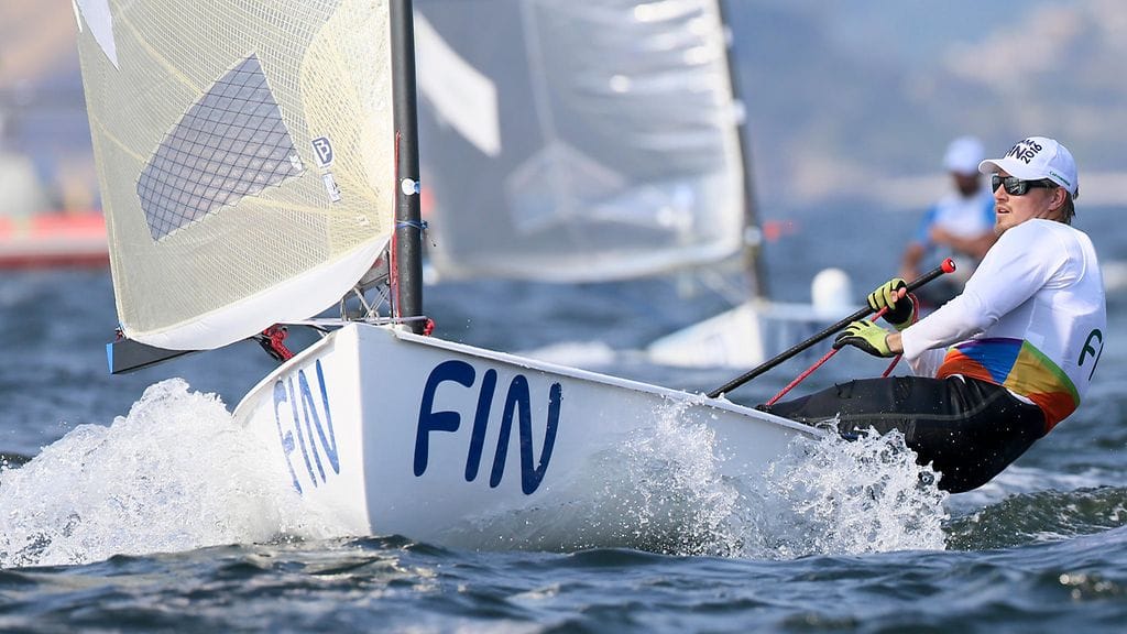 Tapio Nirkko Rion vesillä tiistaina.