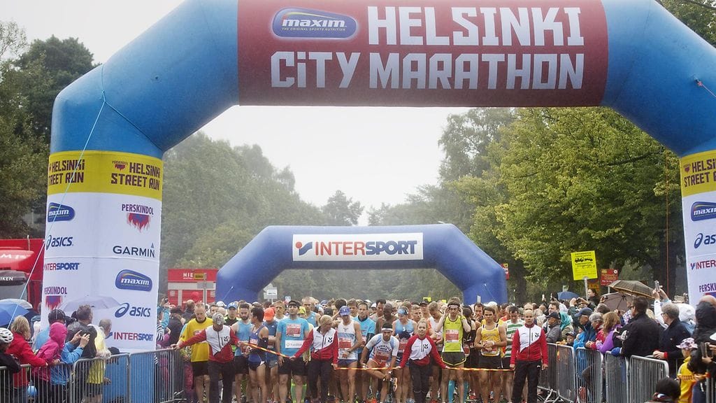 Sää oli oivallinen juoksuun.