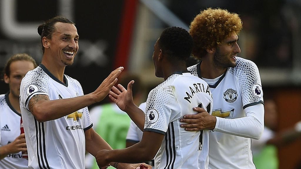 Zlatan Ibrahimovicin (vas.) jyvä vaikuttaa olevan kohdillaan.