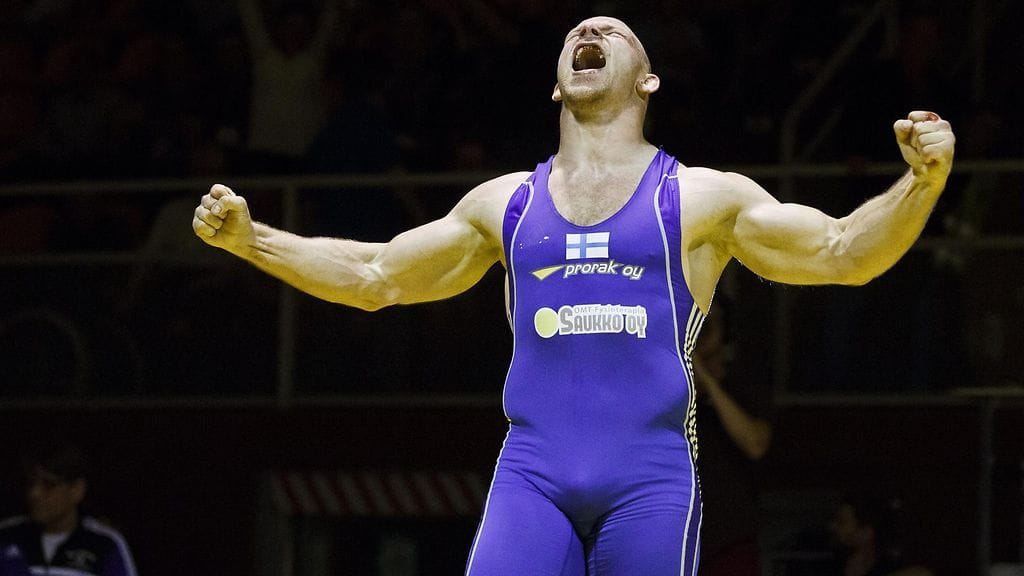 Rami Hietaniemi SM-paineissa viime toukokuussa.