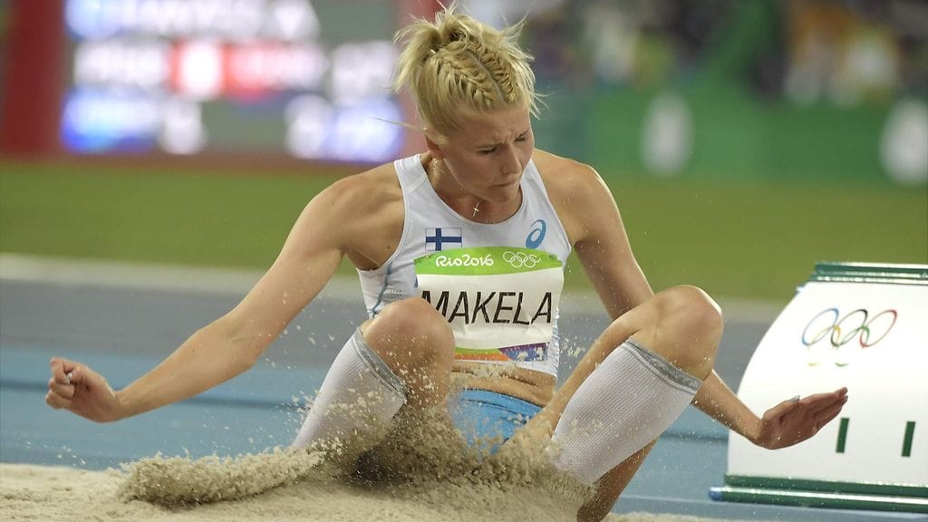 Kristiina Mäkelä oli tarvinnut pienen parannuksen ennätykseensä, jotta olisi päässyt kahdeksan parhaan jatkokierroksille.