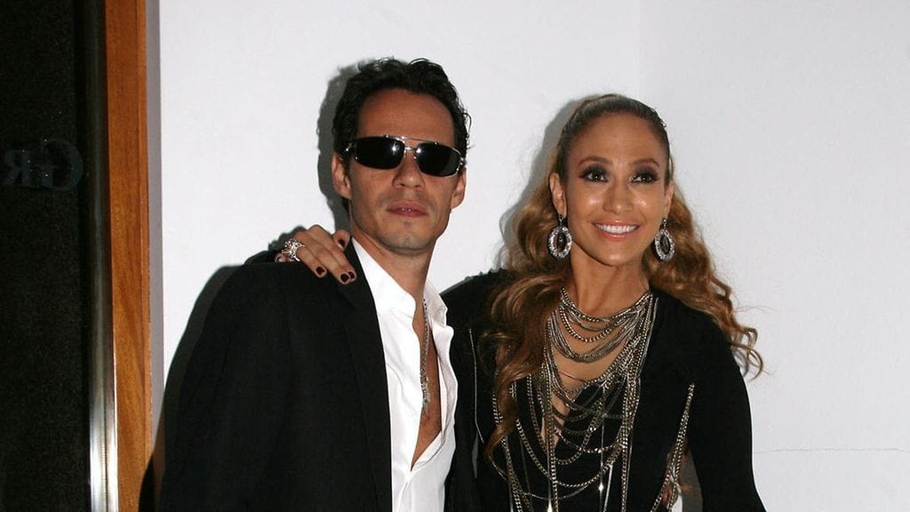 Marc Anthony ja Jennifer Lopez kuvattuna vuonna 2008.