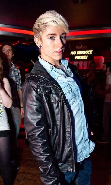 Jamie ennen kuin hän ilmoitti olevansa transsukupuolinen.