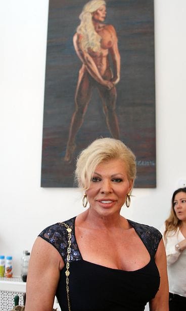 Tiina Jylhä ja alastonmaalaus 16.8.2016