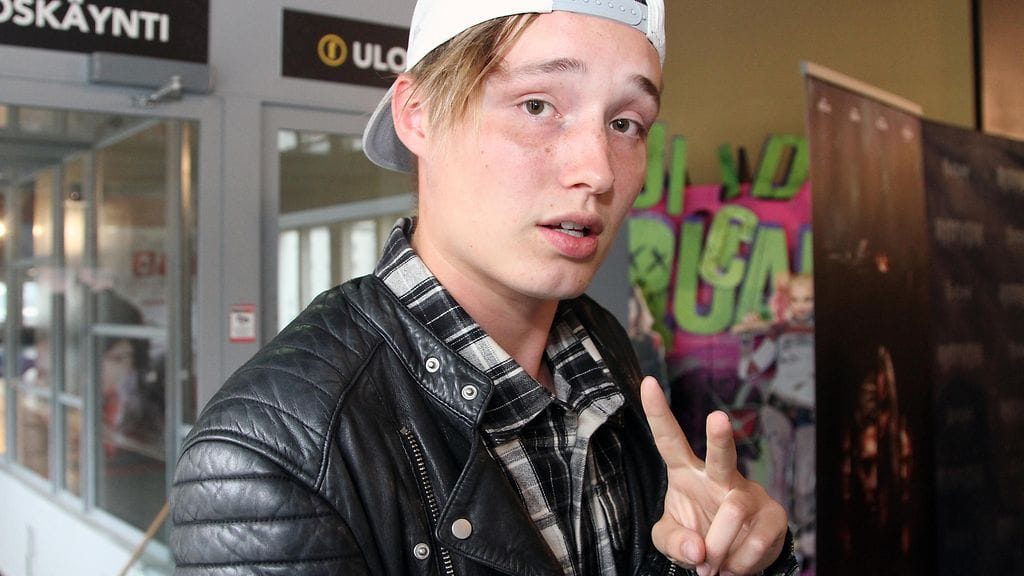 Isac Elliot Bodom-elokuvan kutsuvierasnäytöksessä 16. elokuuta 2016.